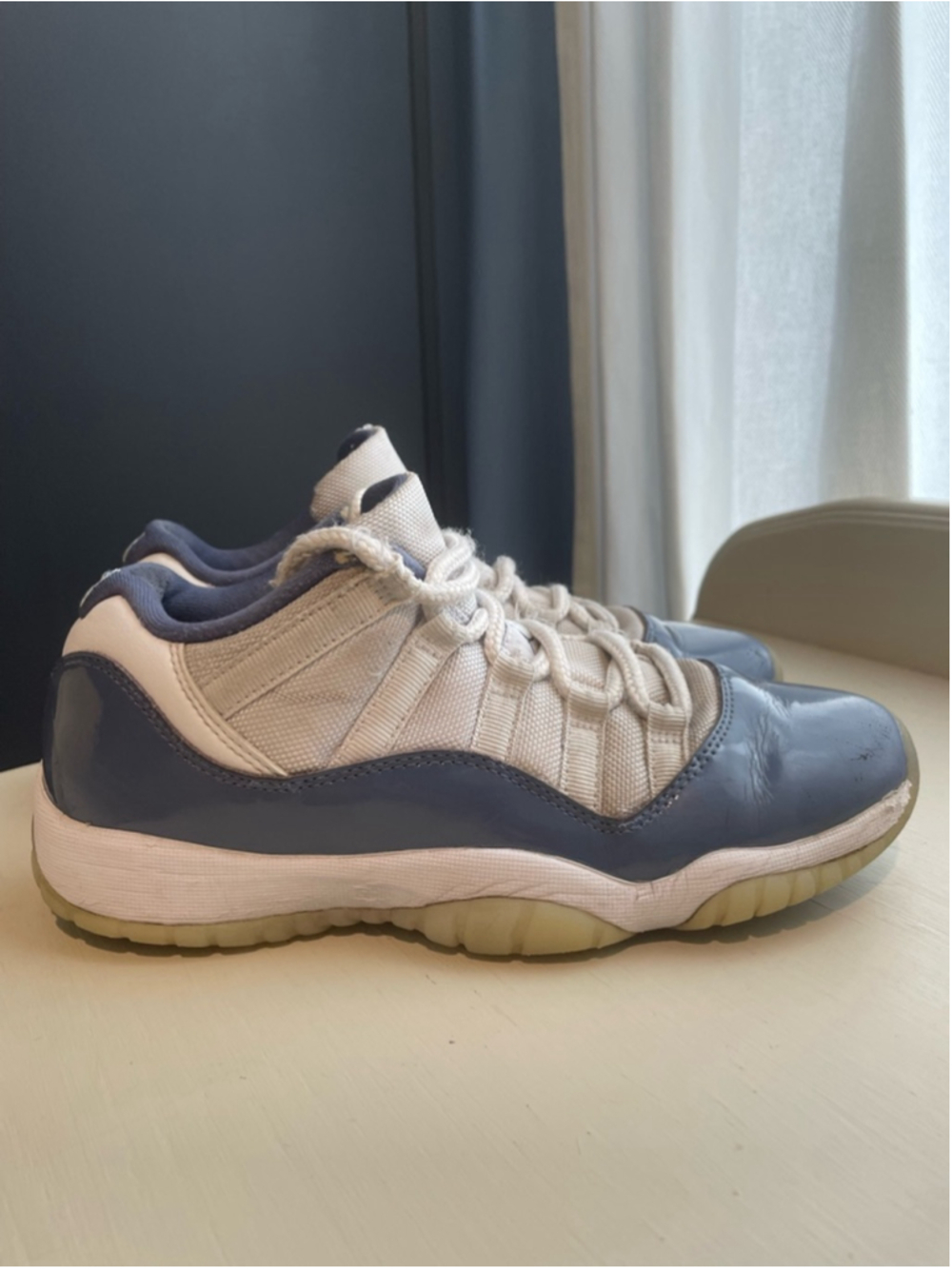 Nike Air Jordan 11 Low Retro Sneakers Blue GS 5.5Y Basketball